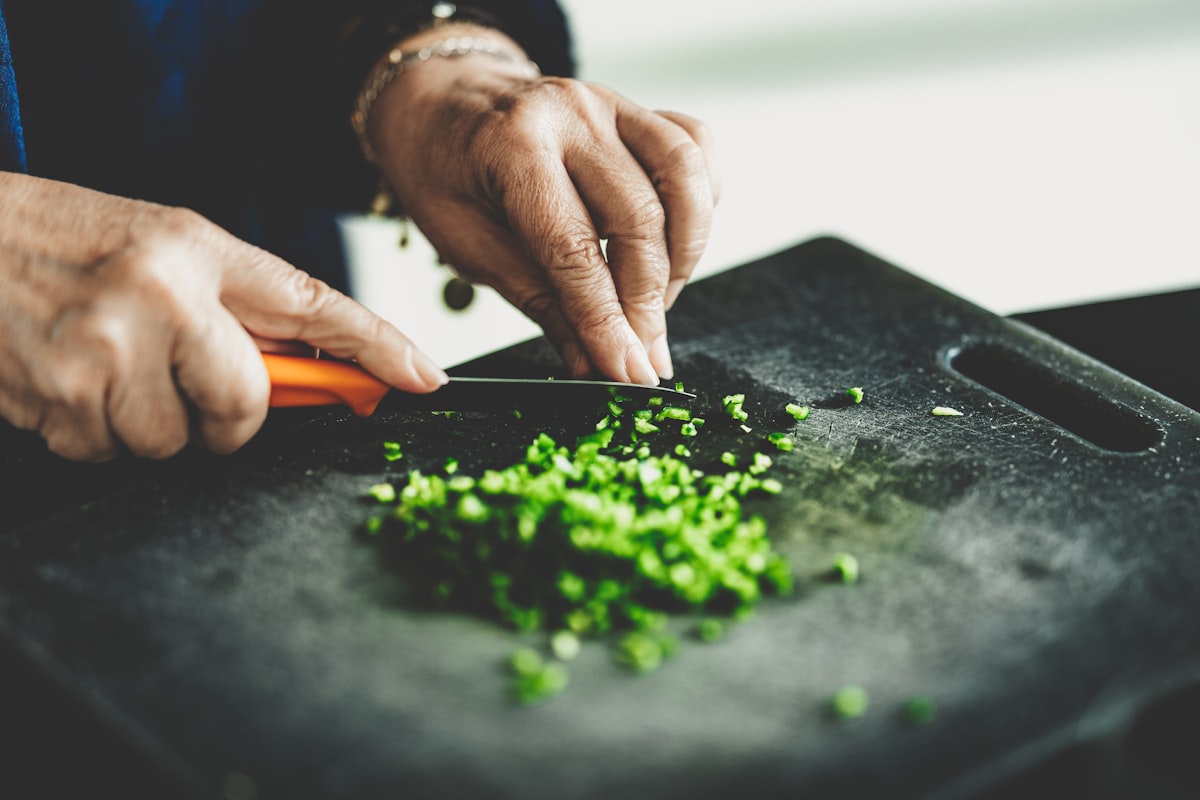 One-pan meal preparation
